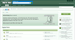 Desktop Screenshot of forums.digitalpoint.com