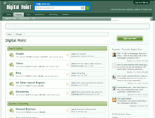 Tablet Screenshot of forums.digitalpoint.com